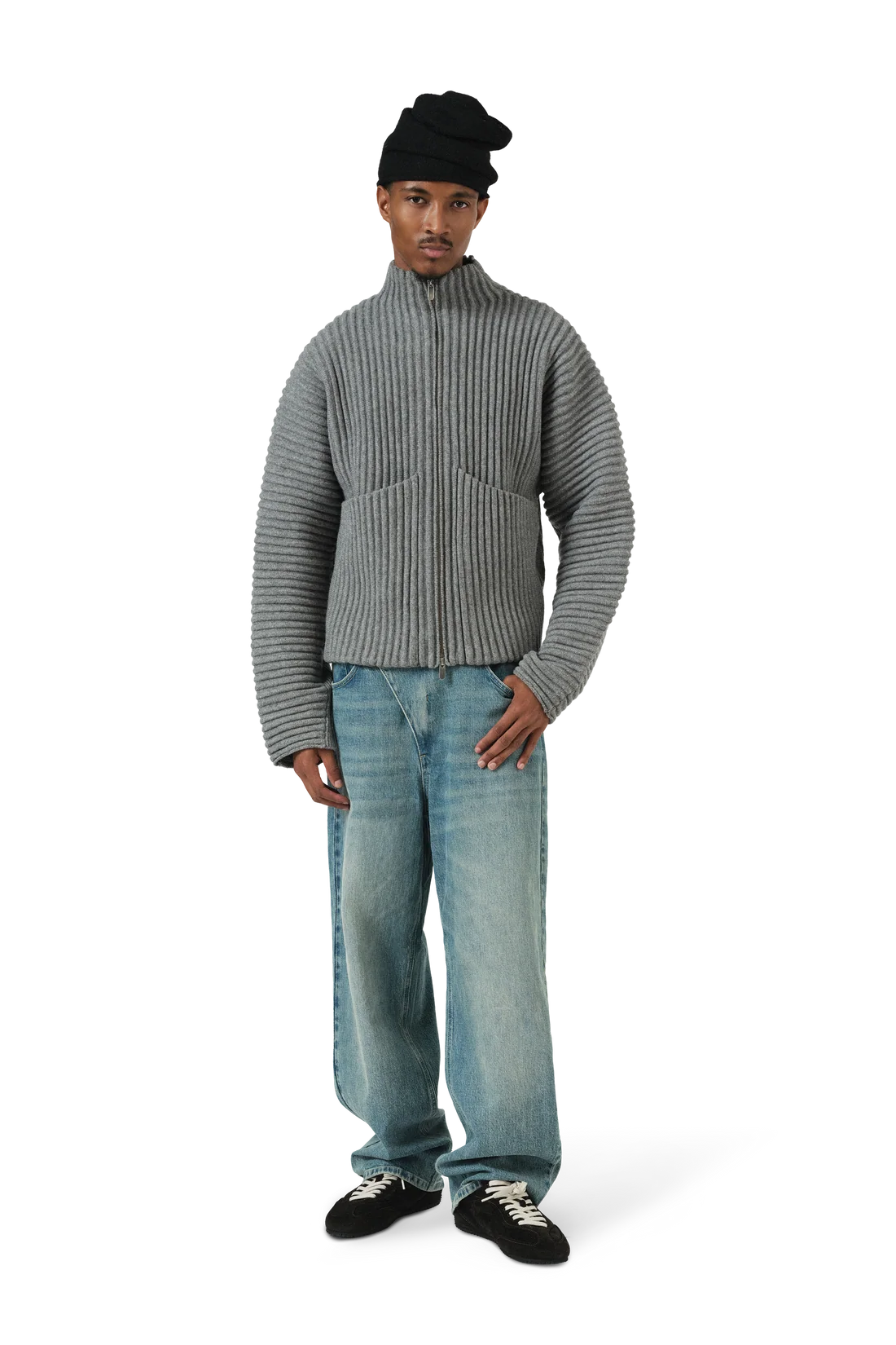 【10/10(土)発売】GLOBE RIB KNIT CARDIGAN