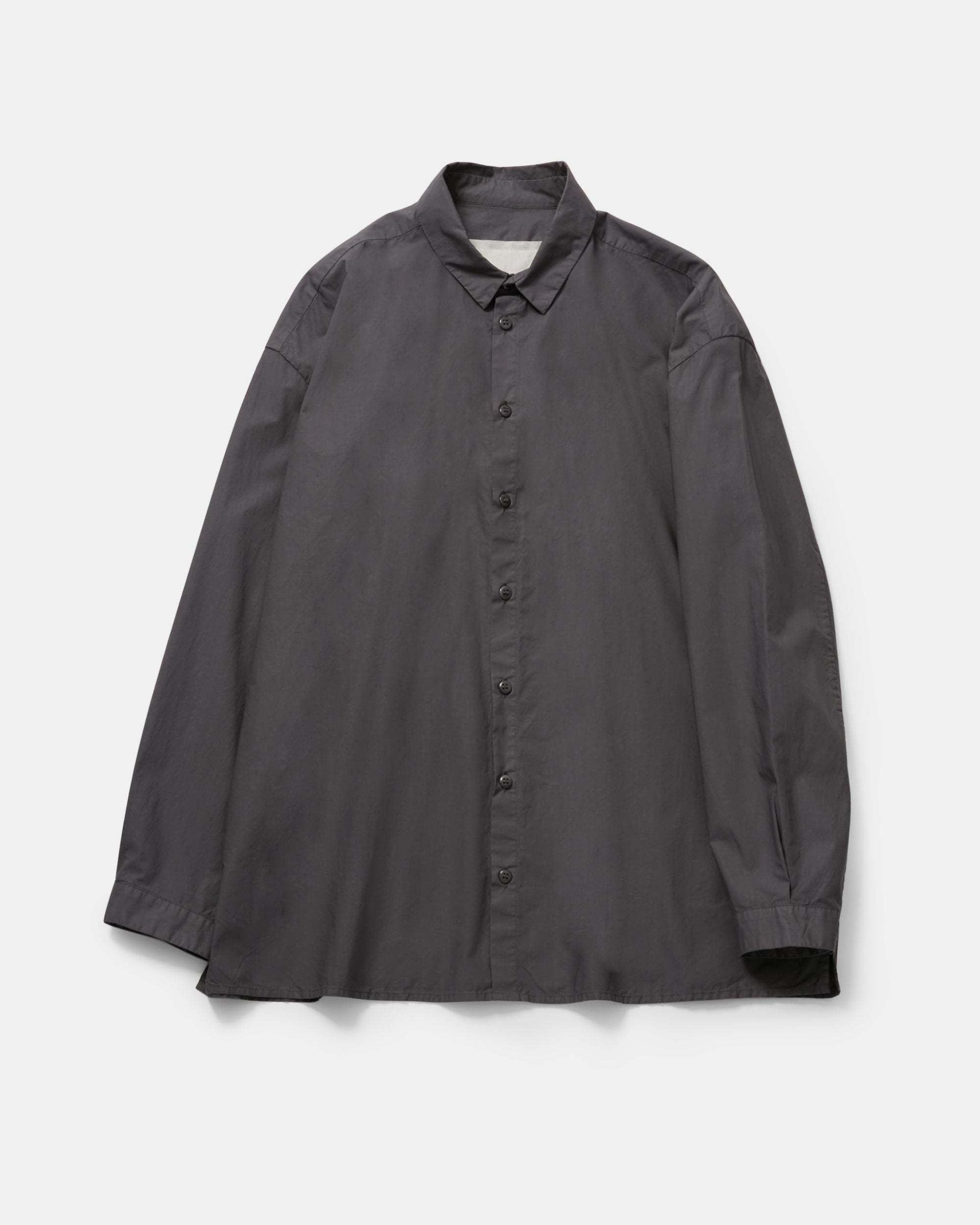 【3/7発売(土)】THE DRAUGHTSMAN SHIRT / POPLIN PENCIL(GRAY)