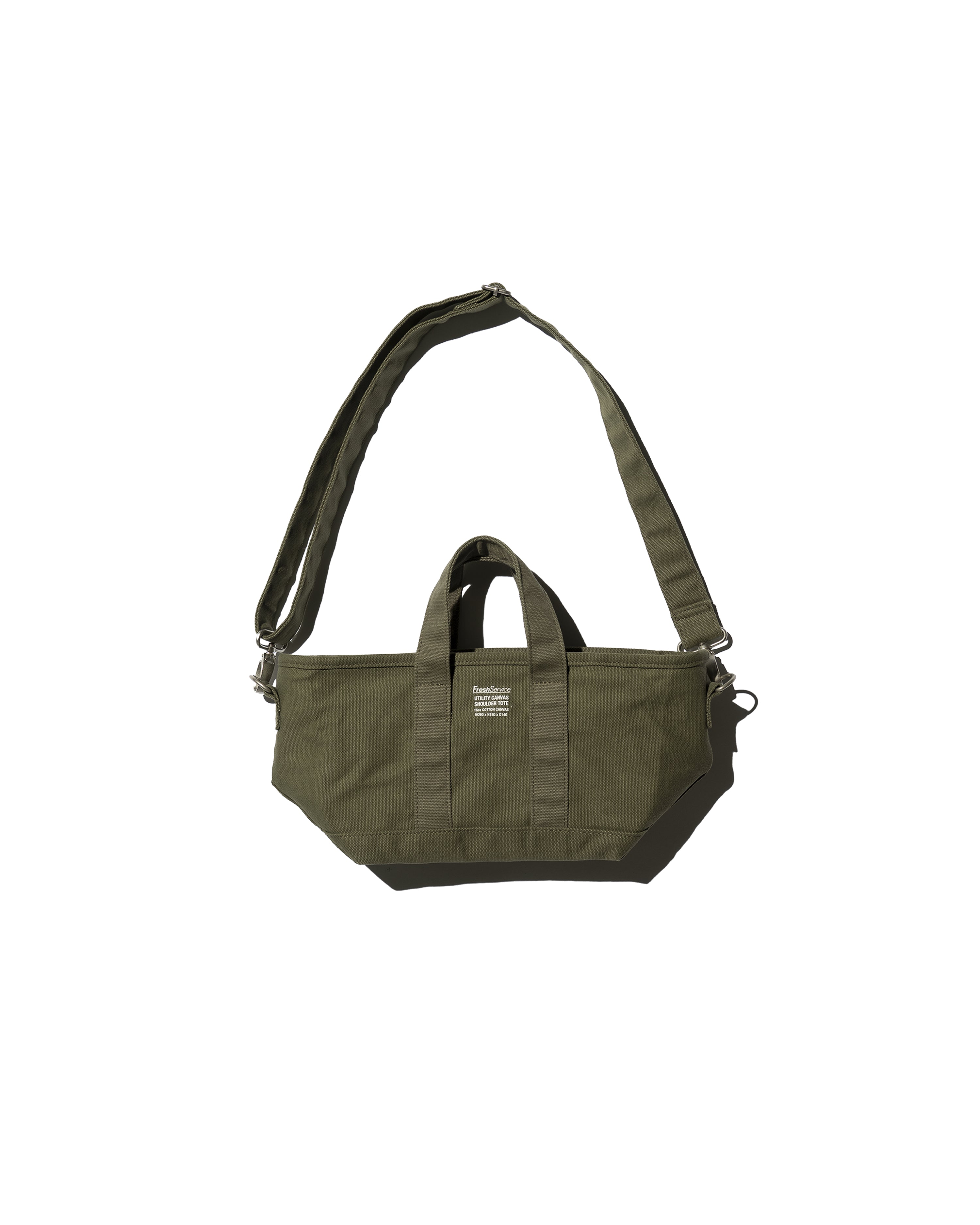 UTILITY CANVAS SHOULDER TOTE