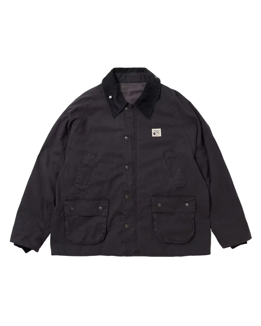 british coverall super duck faded black