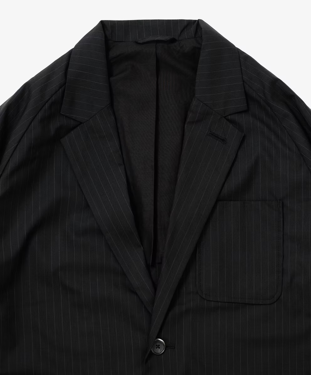 blazer black stripe