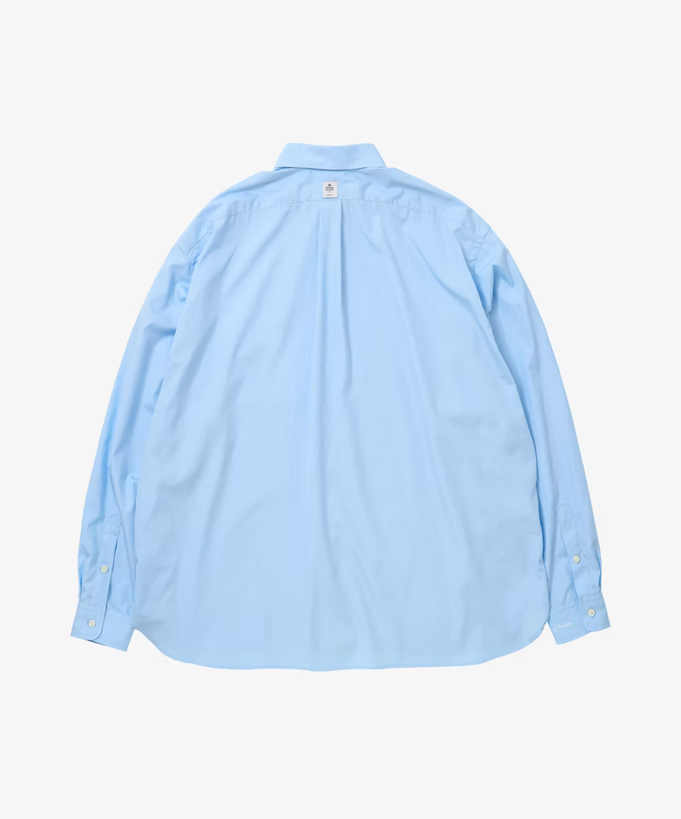 wide shirts side pocket thomas mason blue