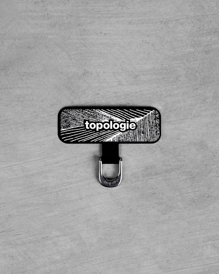 Topologie Wares Phone Cases D-Ring Phone Strap Adapter Black