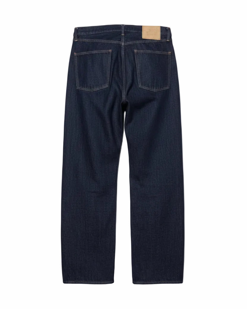 Wide denim pants