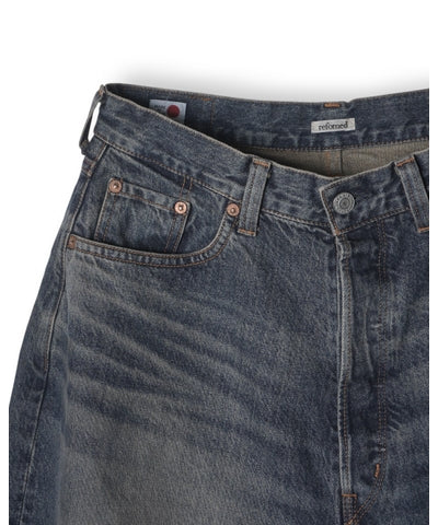 【7/29(水)発売予定】FRESH MAN DENIM WIDE PANTS by EDWIN "USED"
