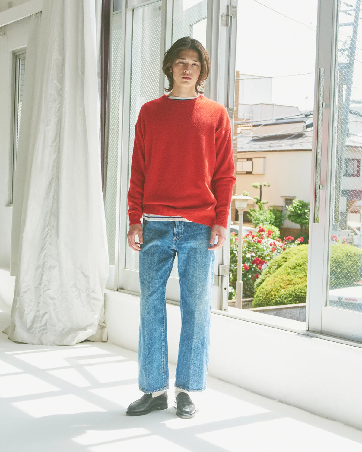 【coming soon】CLASSIC / CASHMERE TRADITIONAL KNITTING SWEATER