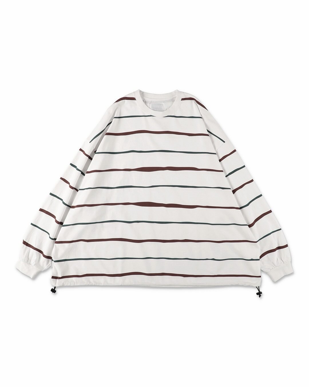 【10/17(土)発売】SUPER BIG STRIPE LS TEE (W/DRAWSTRINGS)