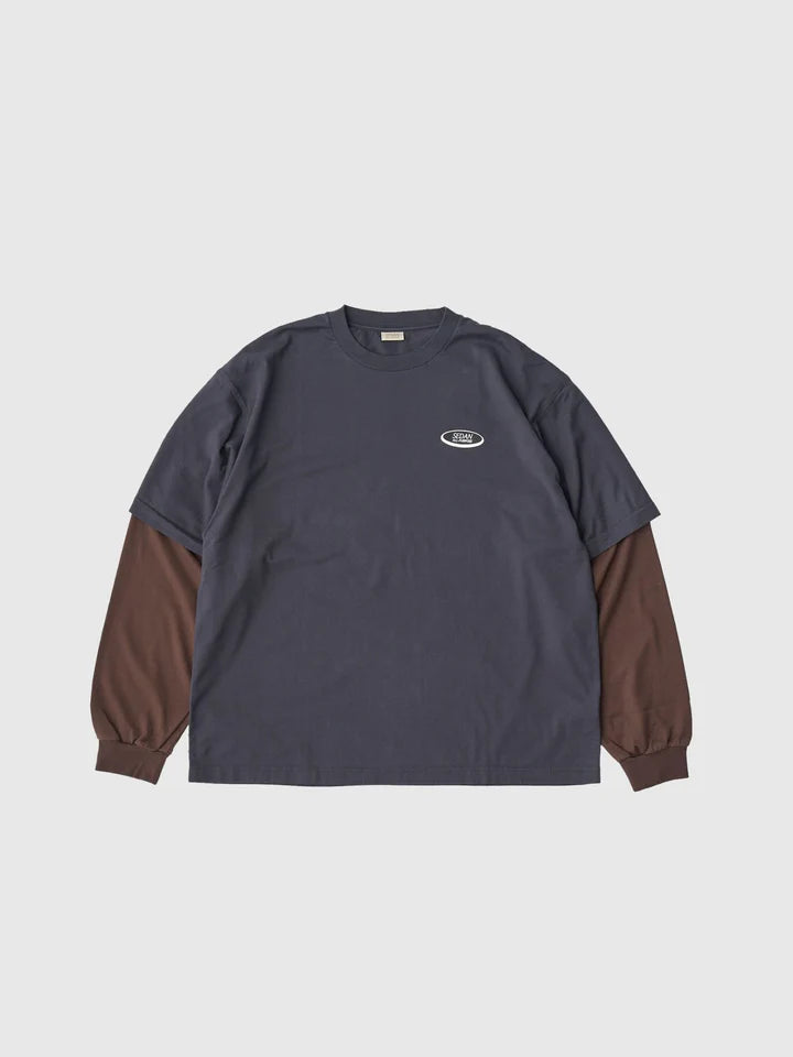 Oval Logo Layered L/S Tee