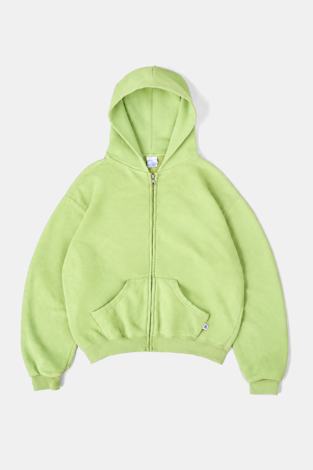 【10/31(土)発売】60’s Faded Zip hoodie / Soft Neon Green