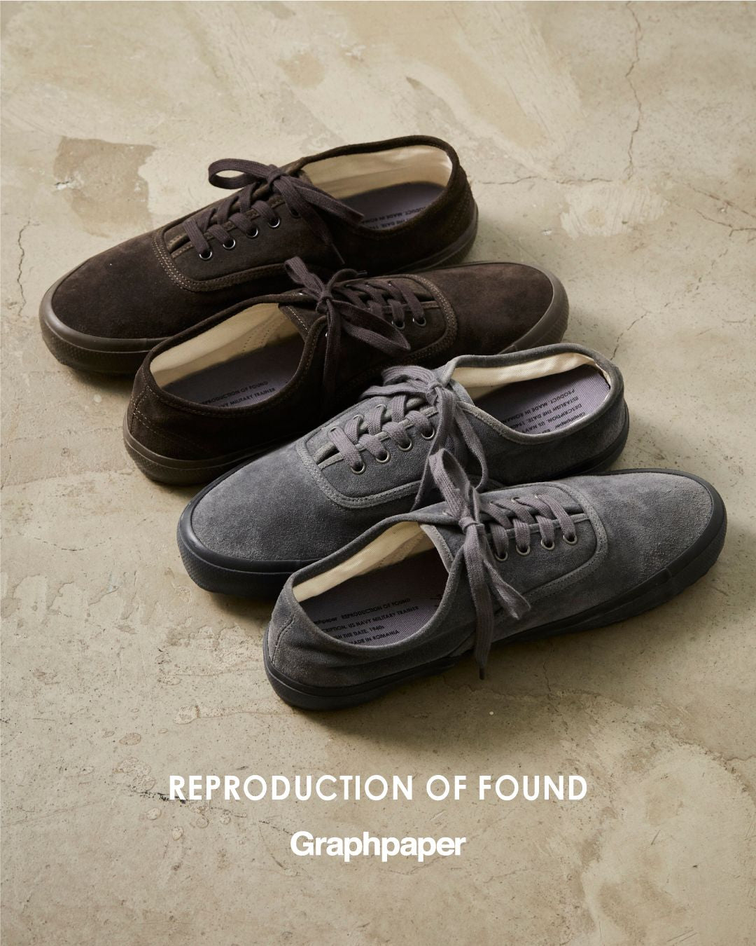 Graphpaper × REPRODUCTION OF FOUND Release3/20】REPRODUCTION OF FOUND × Graphpaper