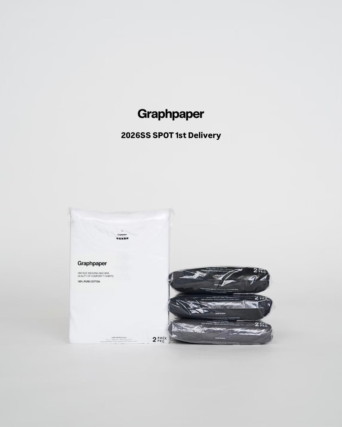 【Release 5/16】Graphpaper 2026SS SPOT 1st Delivery