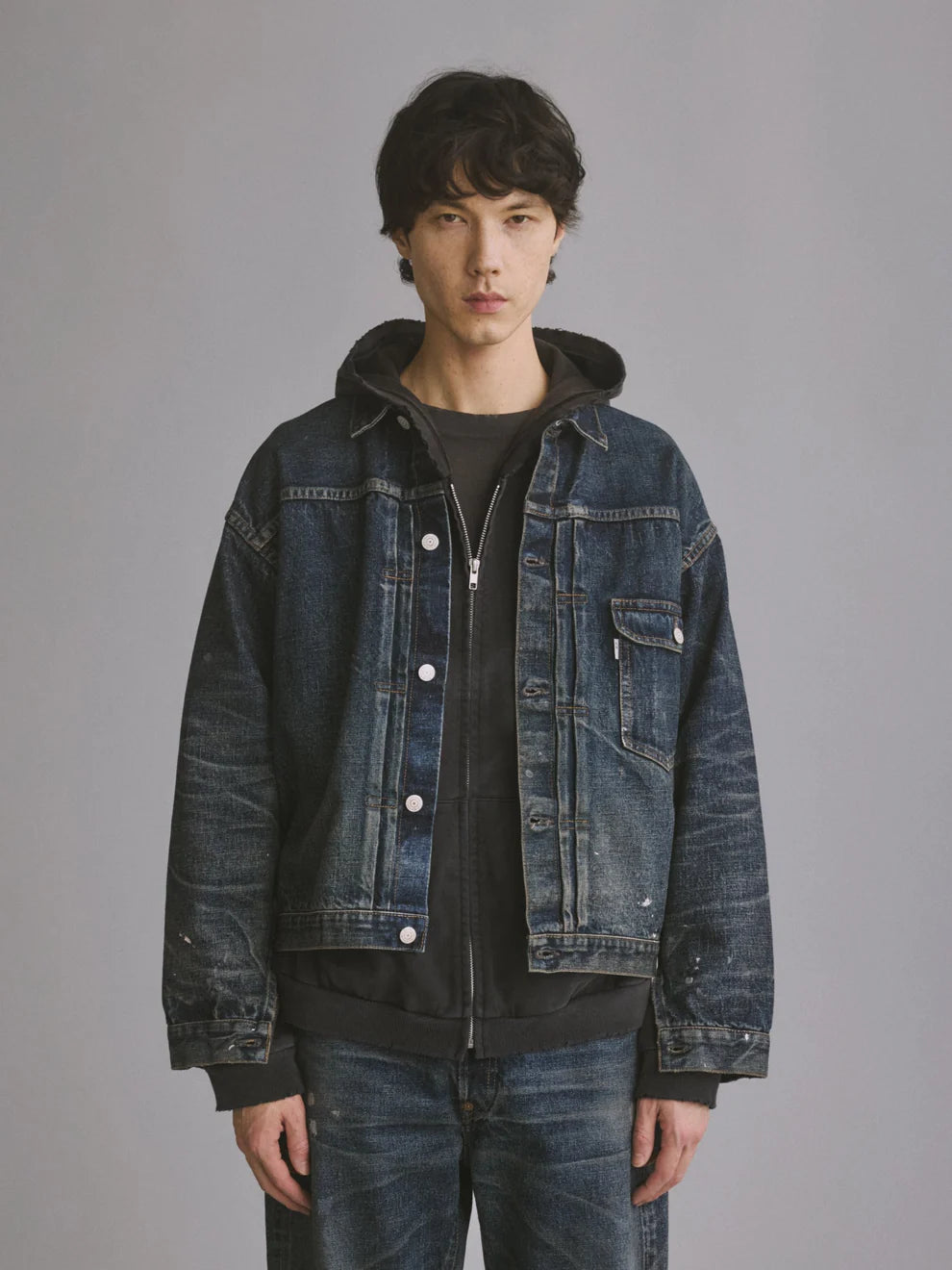 【3/14発売】#001 T-BACK DENIM JACKET