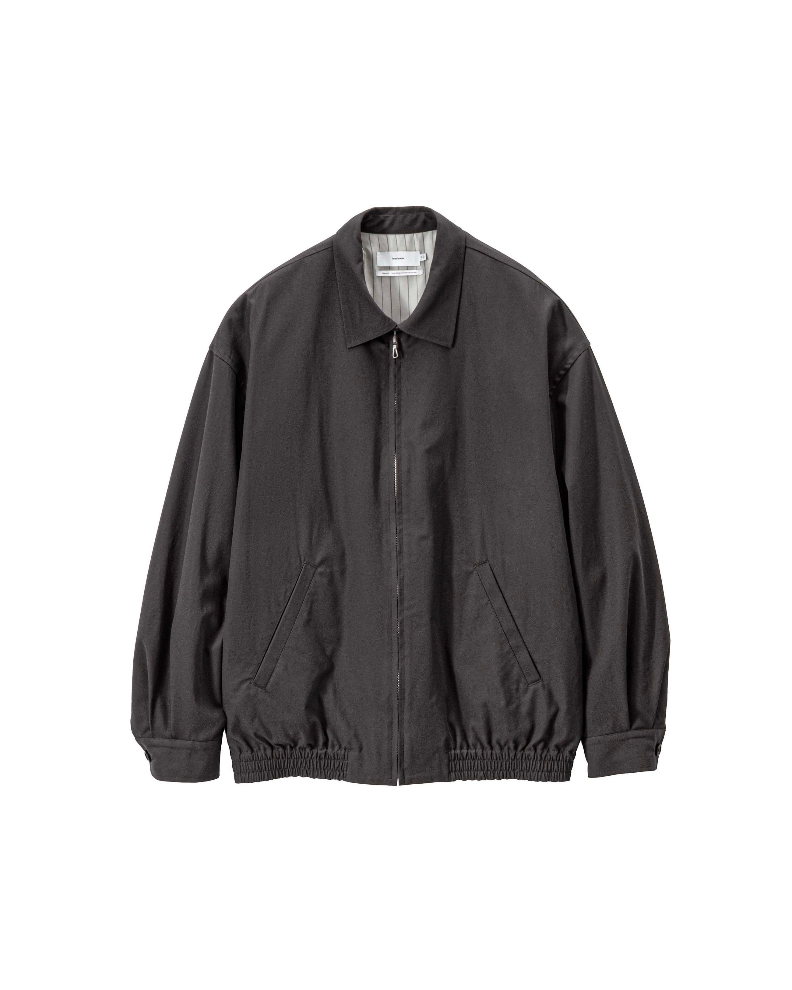 Brushed Cotton Gabardine Swing Top Jacket