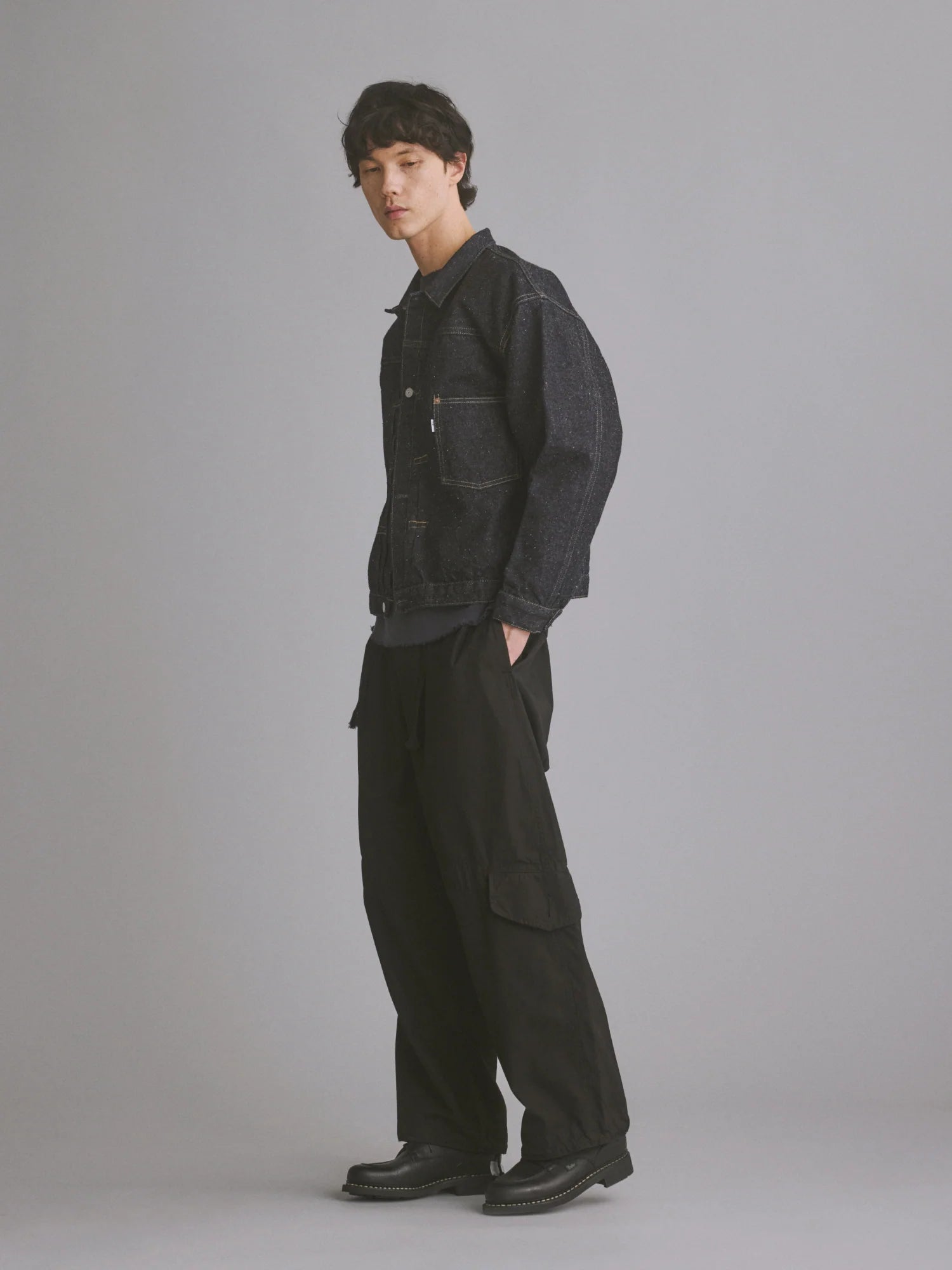 029 WW Ⅱ LV T-BACK JACKET ONE-WASHED