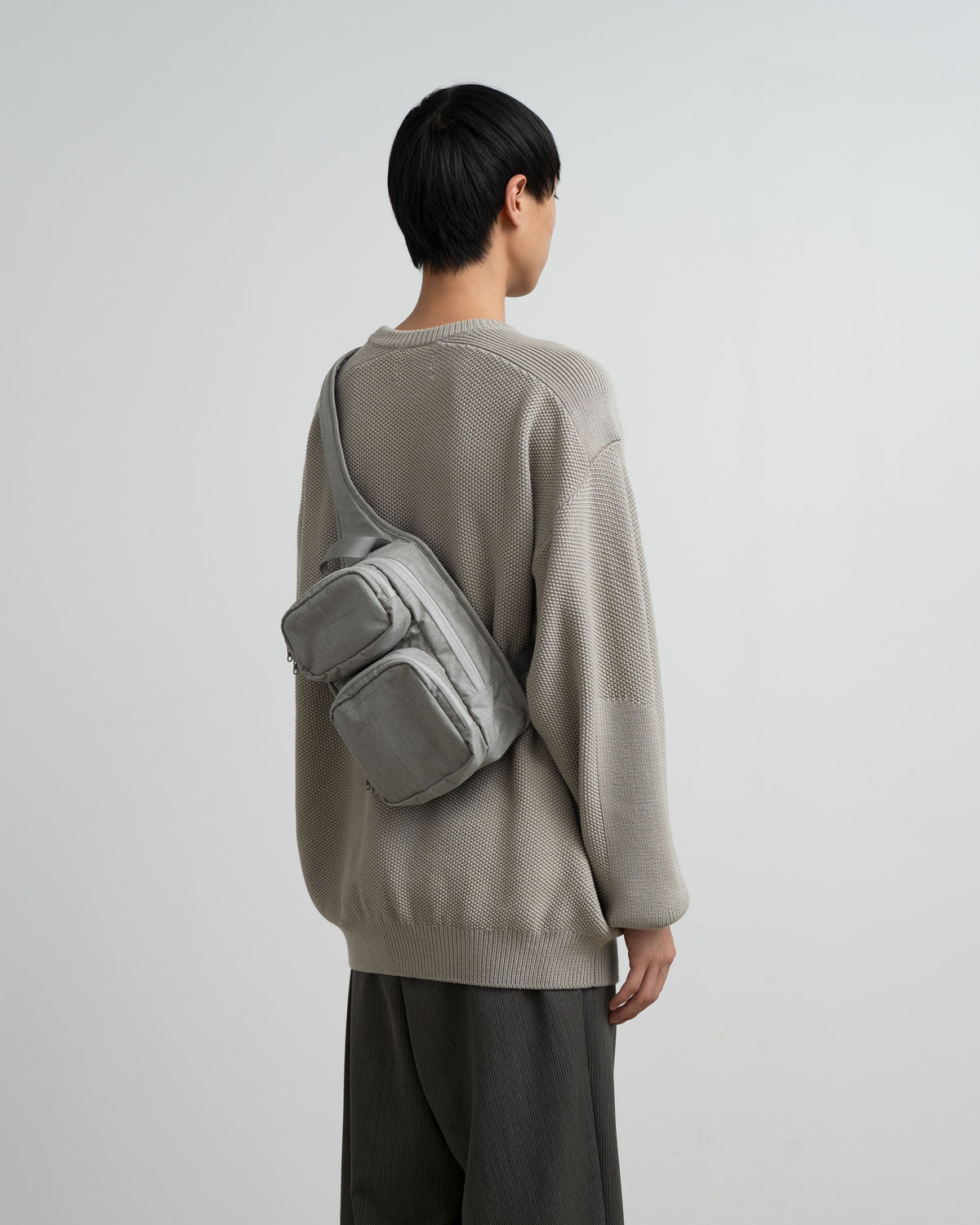 【10/10(土)発売】Fine Wool Saxony Small Shoulder Bag
