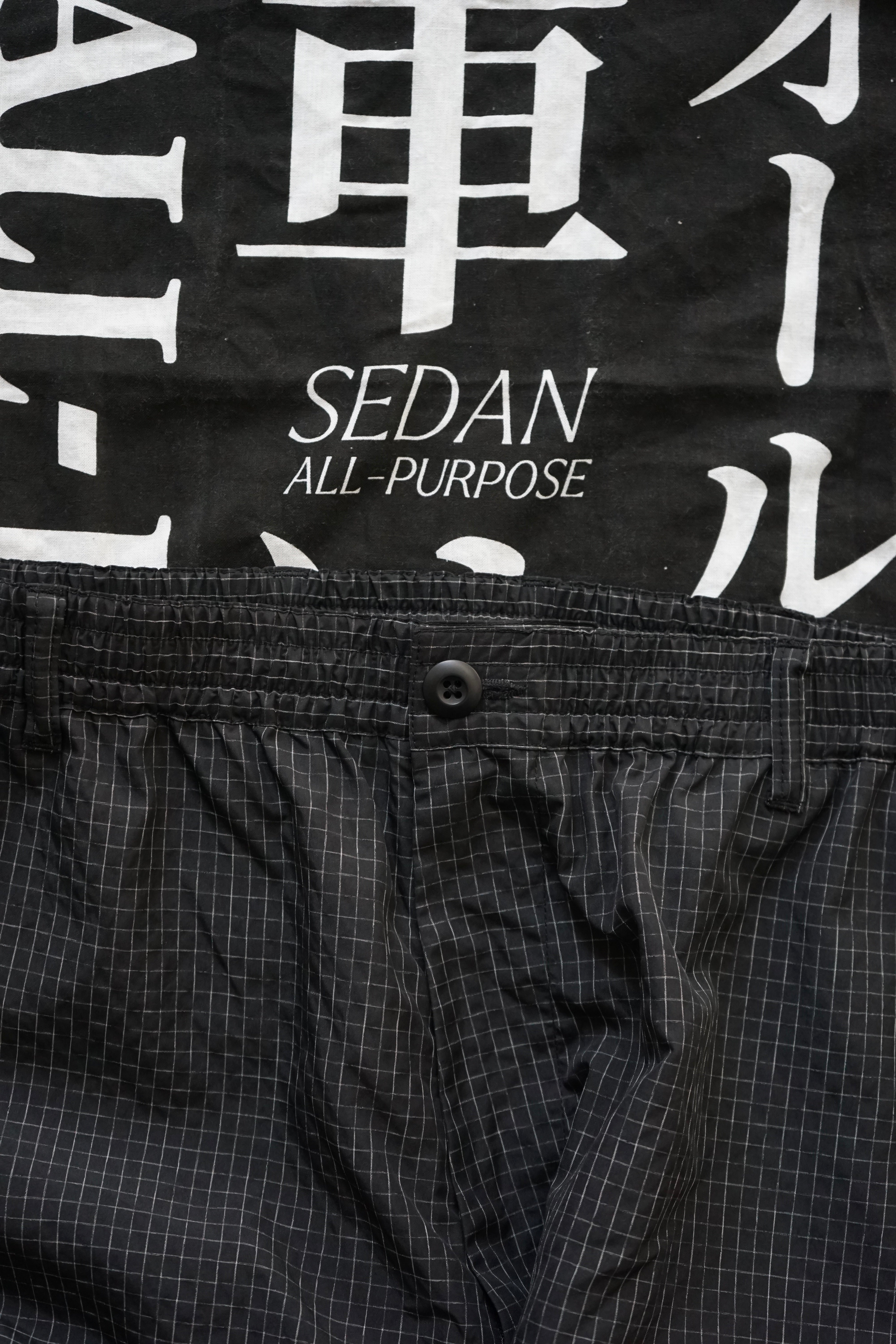 【Exclusive】【5/16(土)発売】est. × SEDAN ALL-PURPOSE Graph Plaid Cargo Easy Shorts