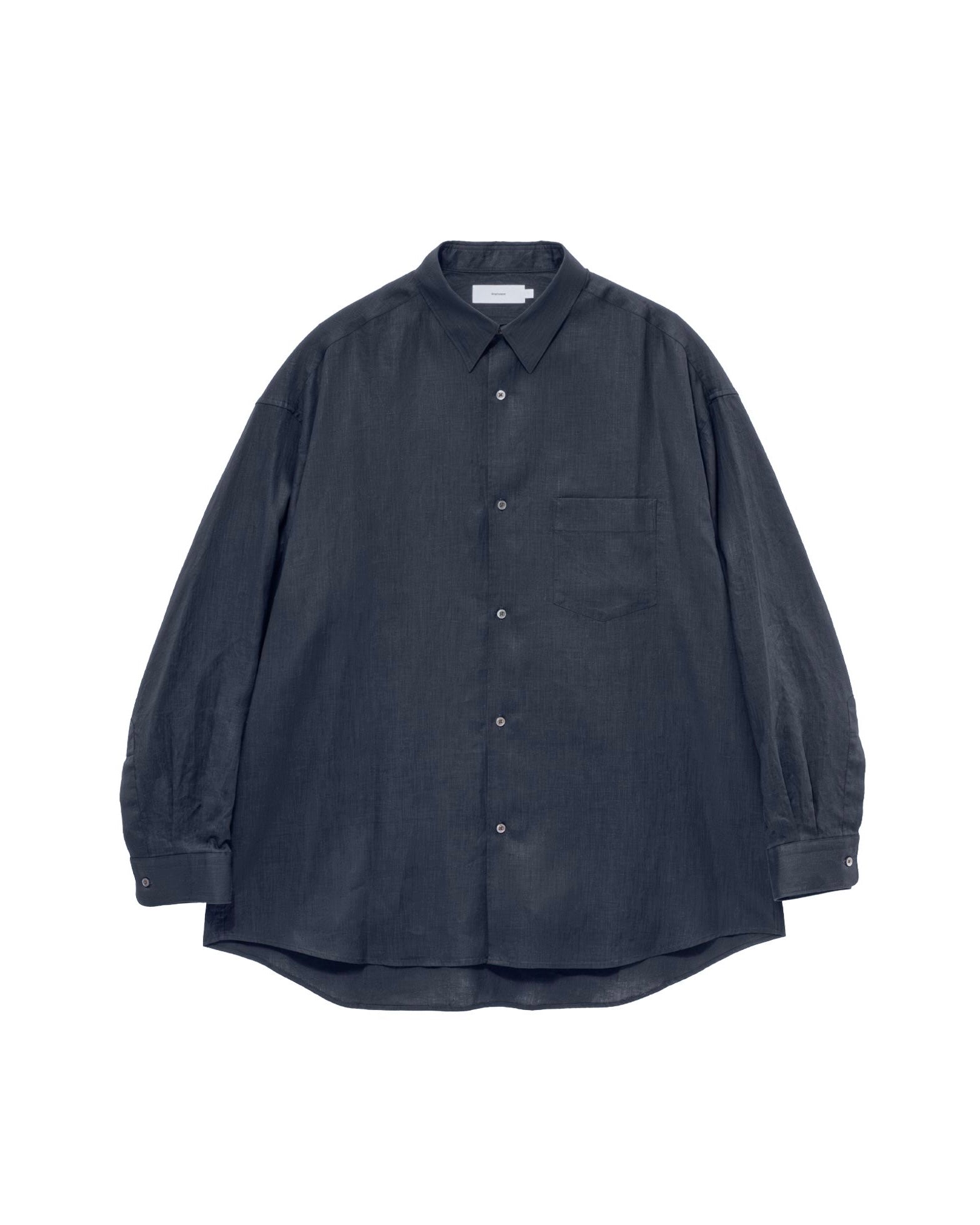 【6/20(土)発売】Linen L/S Oversized Regular Collar Shirt