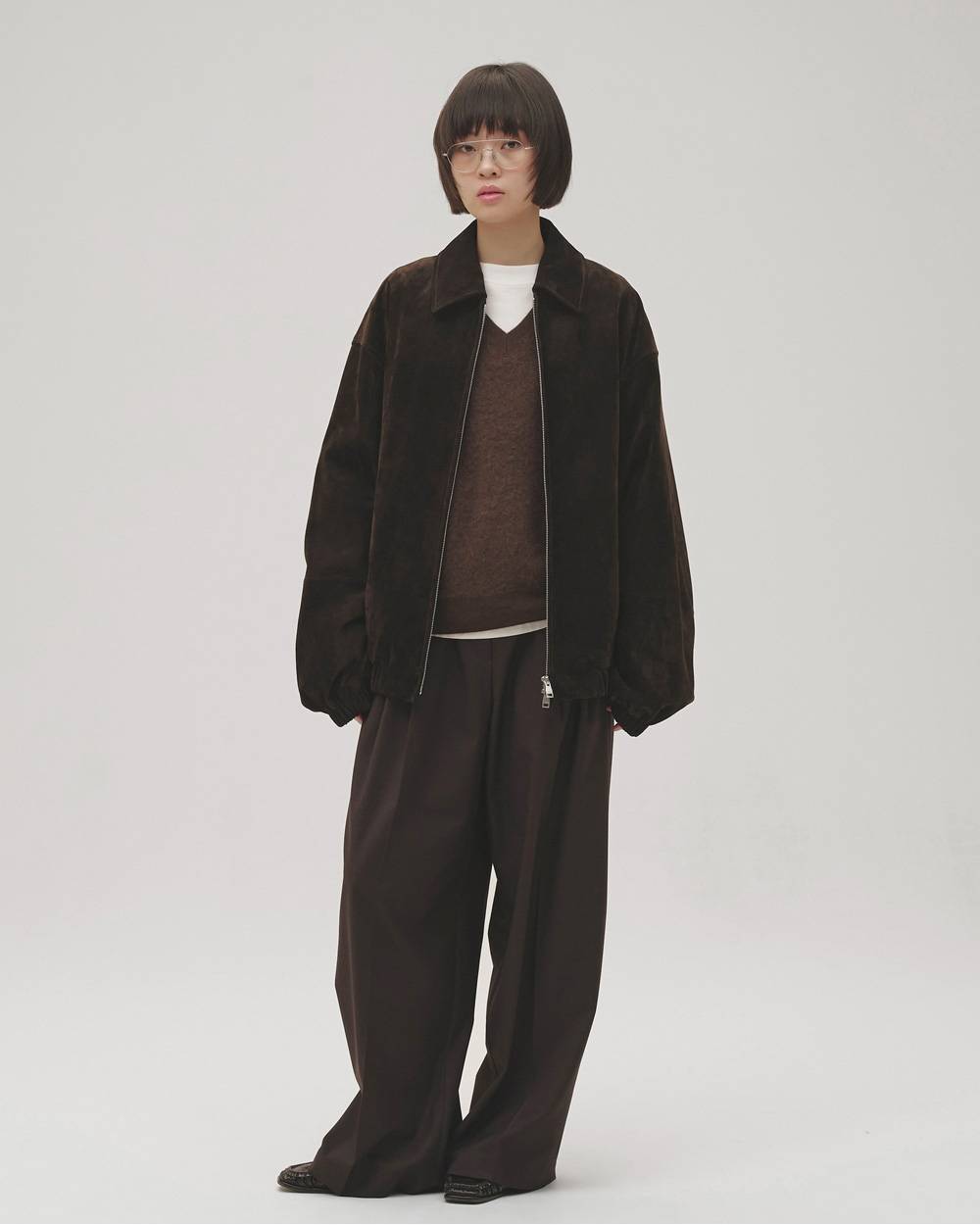 【9/24(木)発売】Suede Zip Blouson