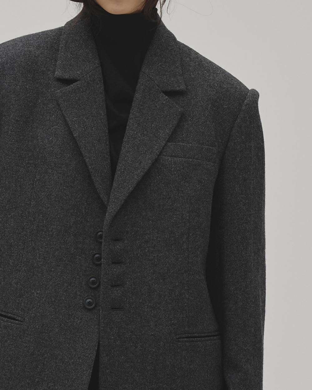 【10/3(土)発売】Wool100% Over Jacket