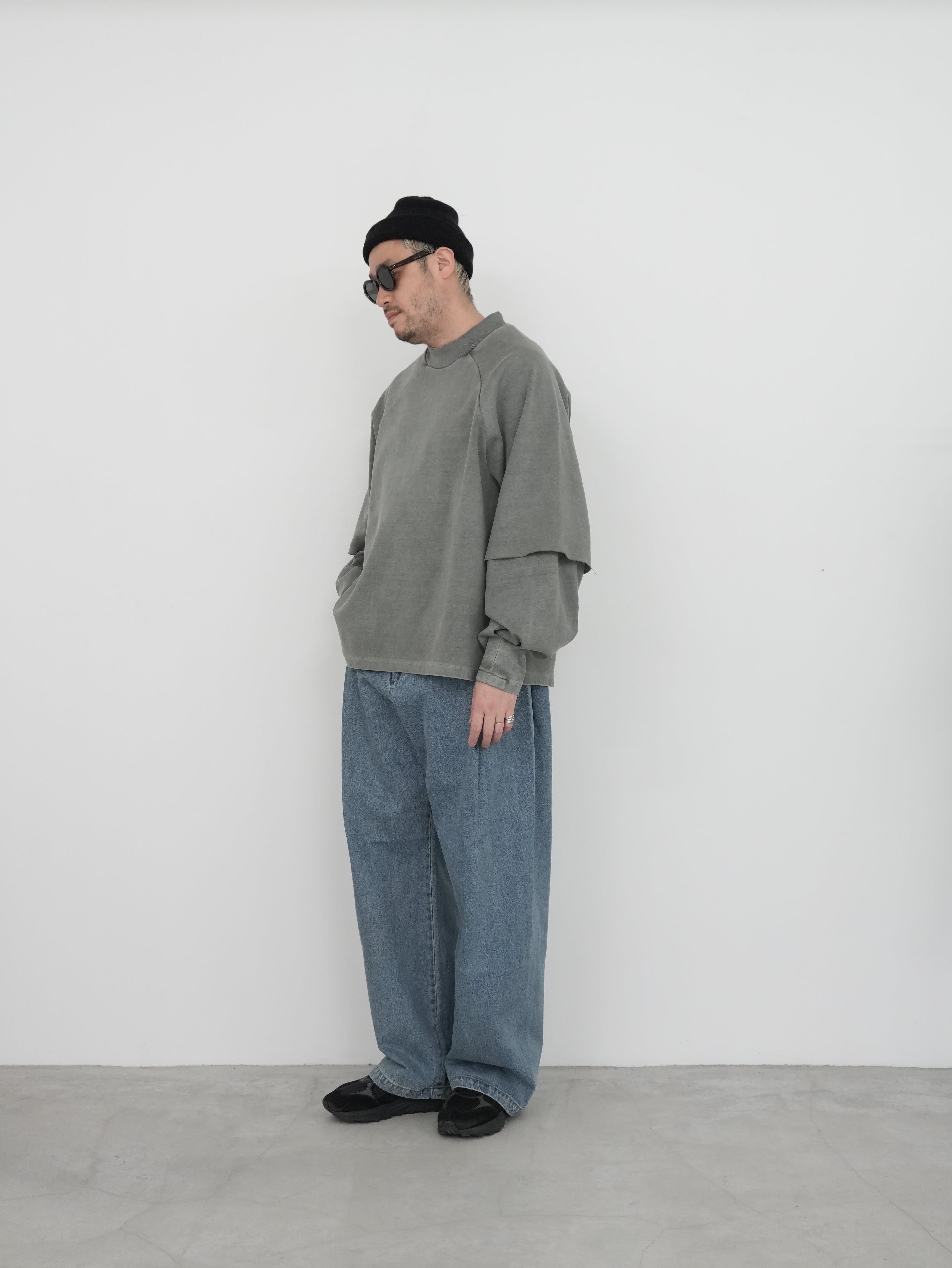 RAGLAN LAYERED LONGSLEEVE TEE