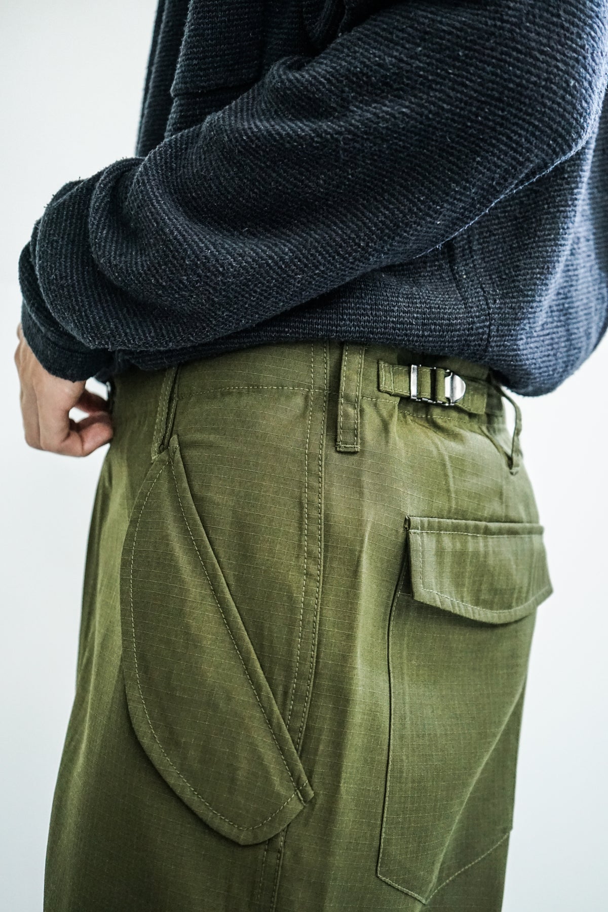 【8/27(木)発売】AVIATOR TROUSERS POLY WOOL RIPSTOP