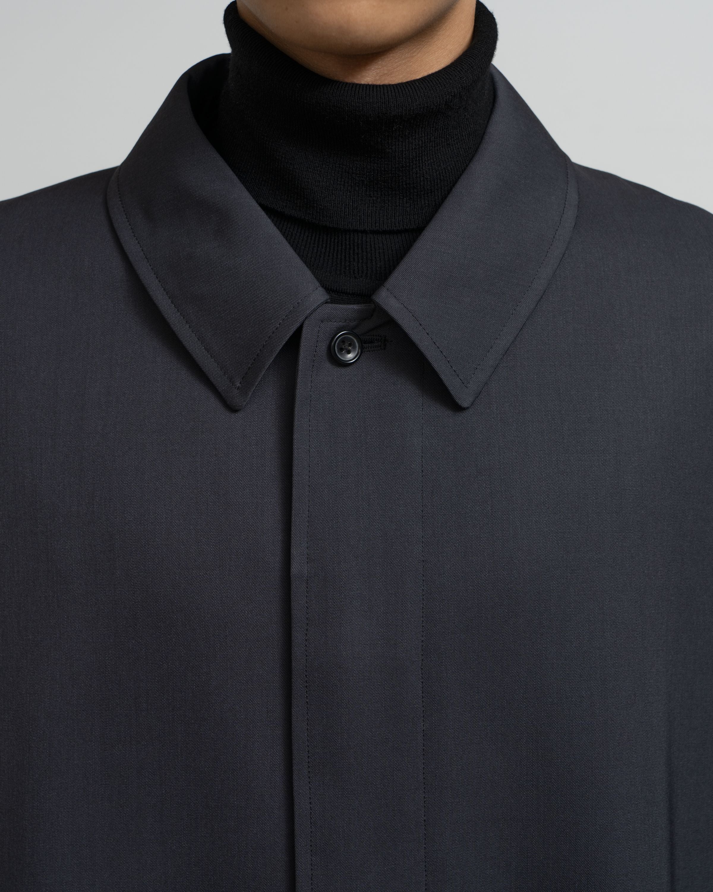 Graphpaper MEN【9/19(土)発売】Scale Off Wool Balmacaan Coat