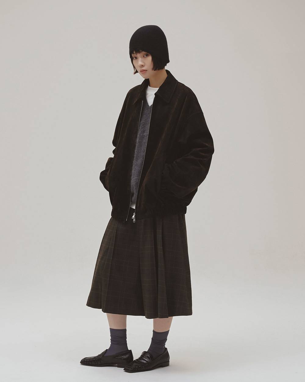 【9/24(木)発売】Suede Zip Blouson