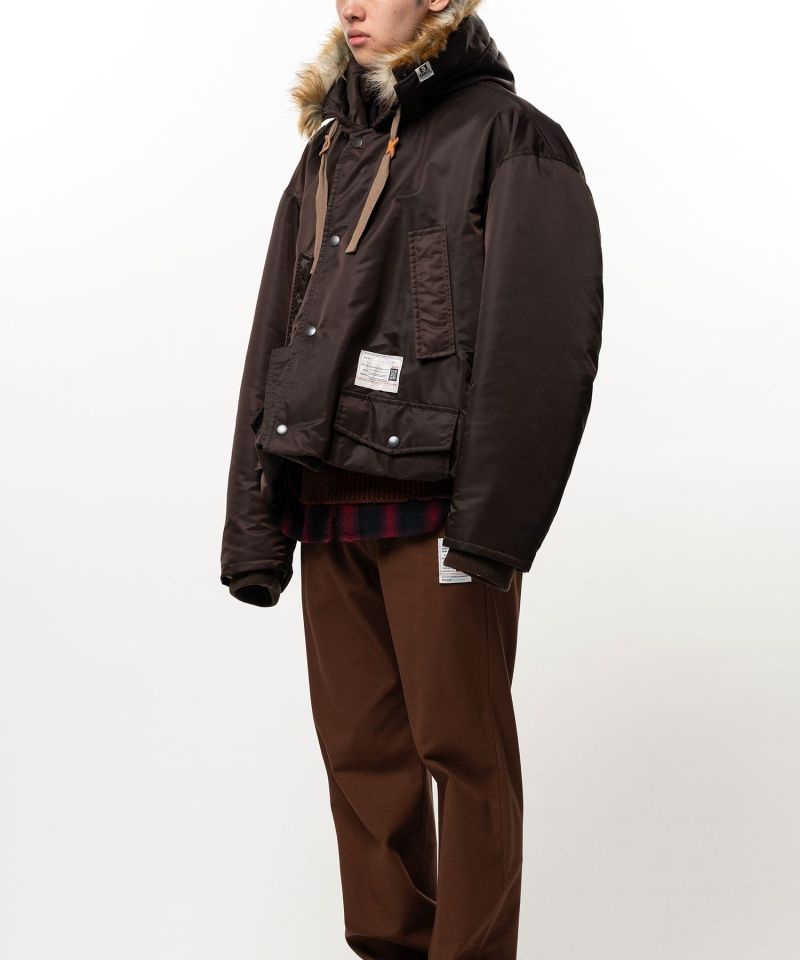 BOTTON FOLDWD HOODED