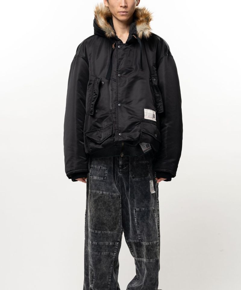 BOTTON FOLDWD HOODED