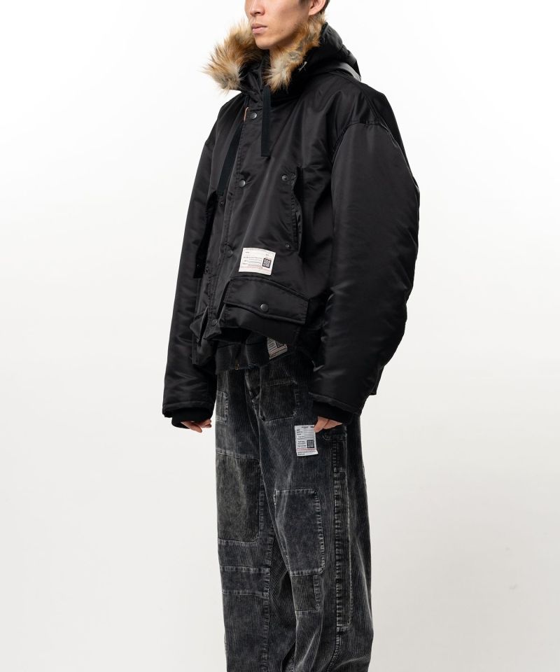 BOTTON FOLDWD HOODED