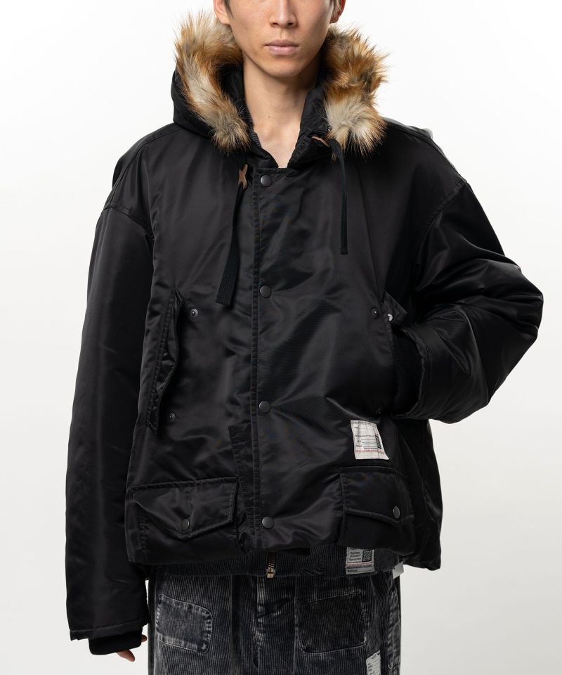 BOTTON FOLDWD HOODED