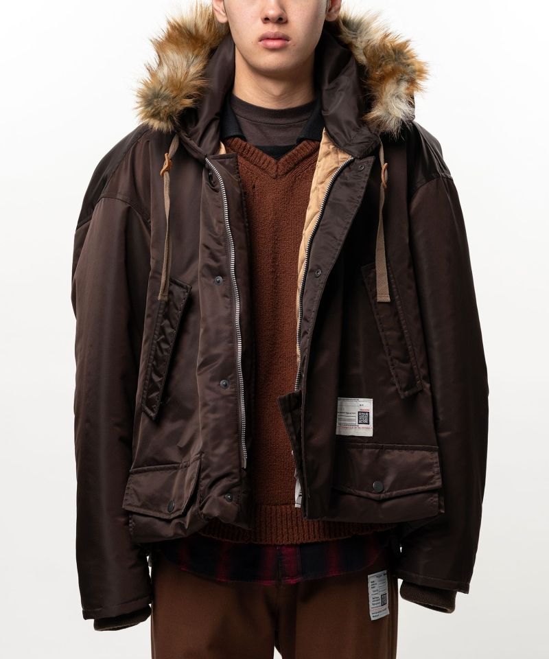 BOTTON FOLDWD HOODED