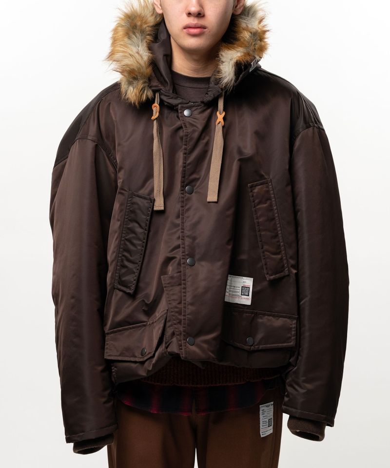 BOTTON FOLDWD HOODED