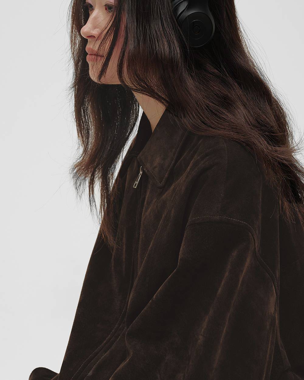 【9/24(木)発売】Suede Zip Blouson