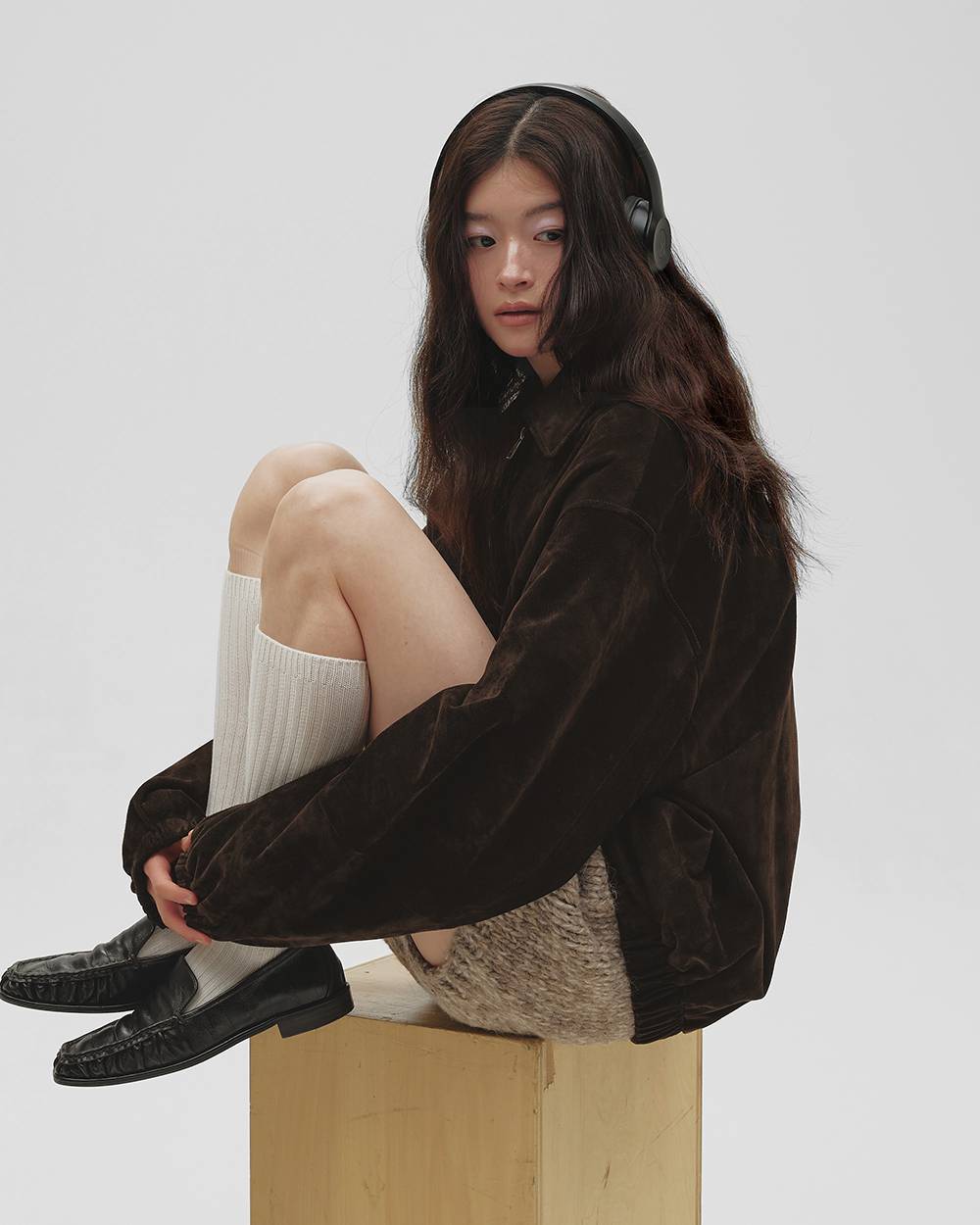 【9/24(木)発売】Suede Zip Blouson