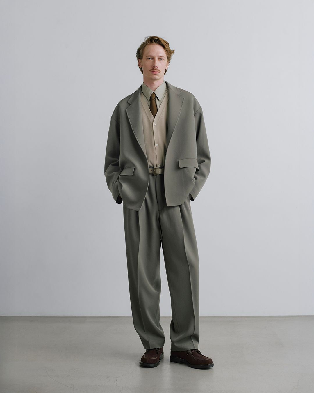 Techno Wool Twill Necktie