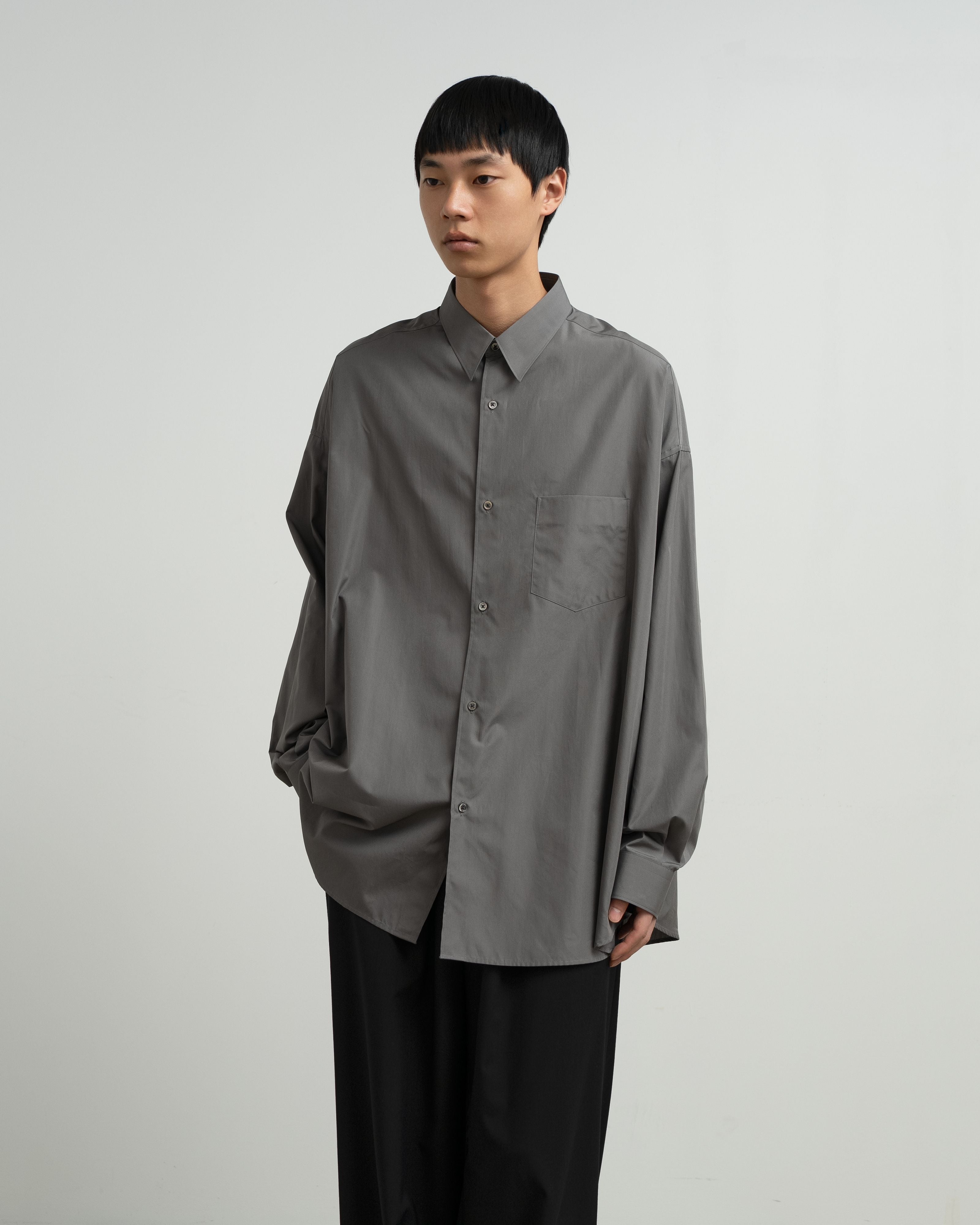【8/22(土)発売】ALUMO for GP L/S Oversized Regular Collar Shirt