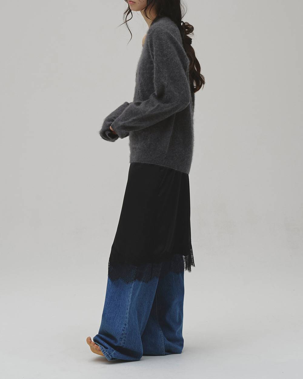 【9/24(木)発売】Woolcashmere Vneck Knit