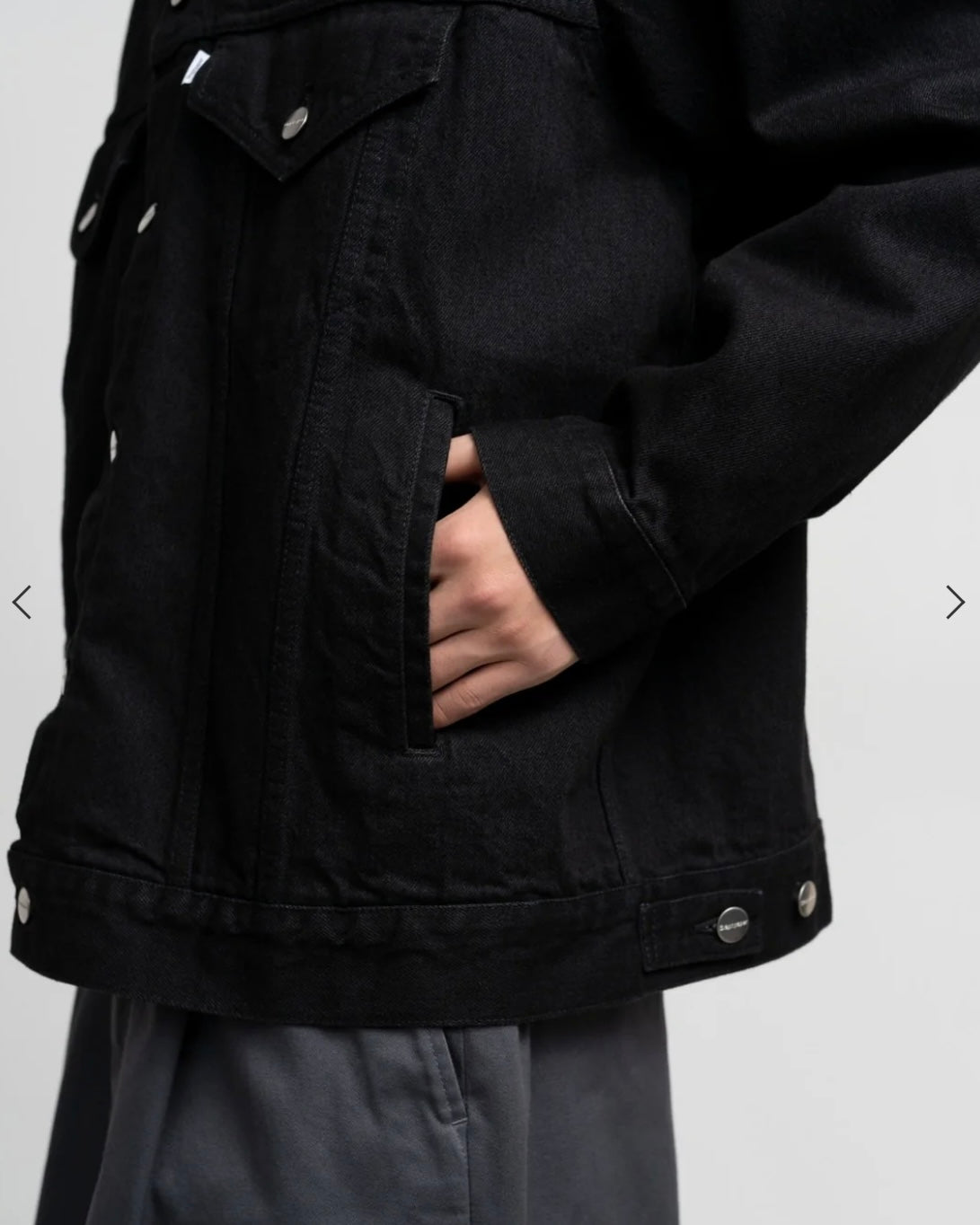 Selvage Denim Trucker Jacket(RIGID.WASHED)