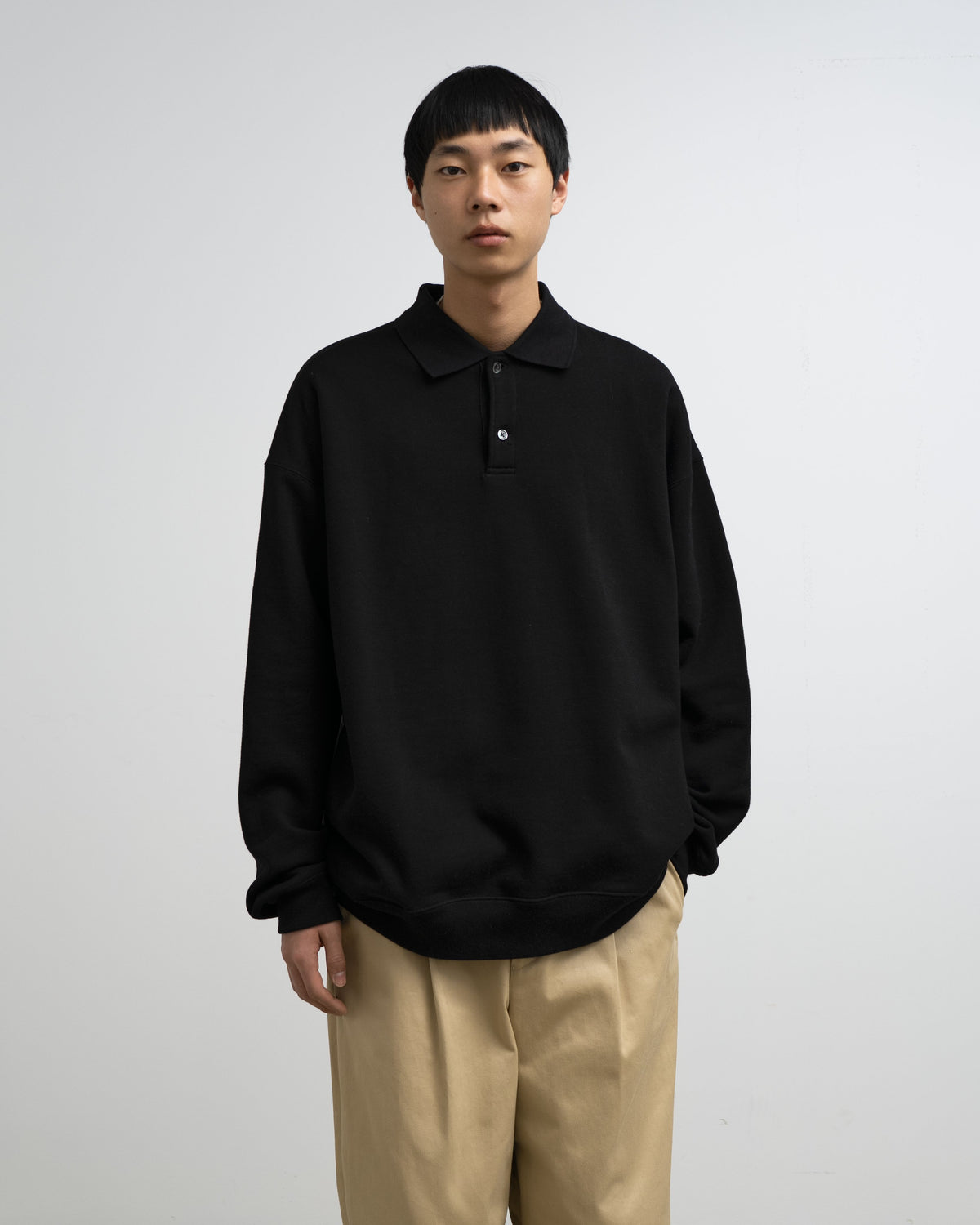 【10/3(土)発売】AZUMA Terry Pullover Polo Sweat