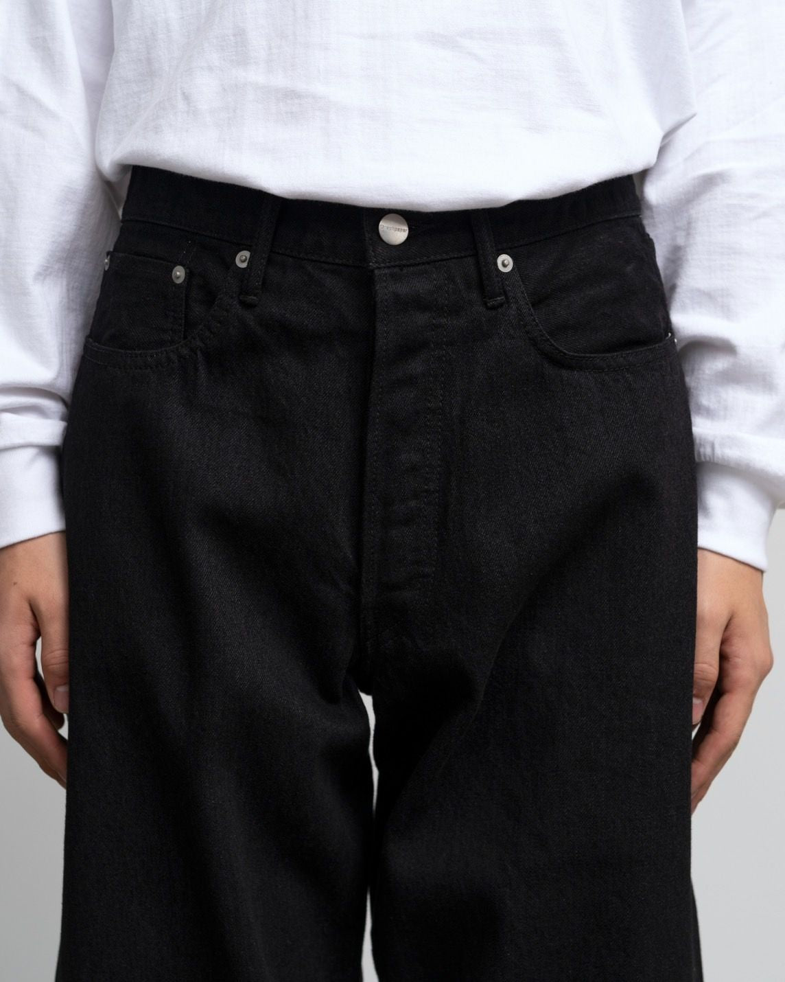Selvage Denim Five Pocket Tapered Pants