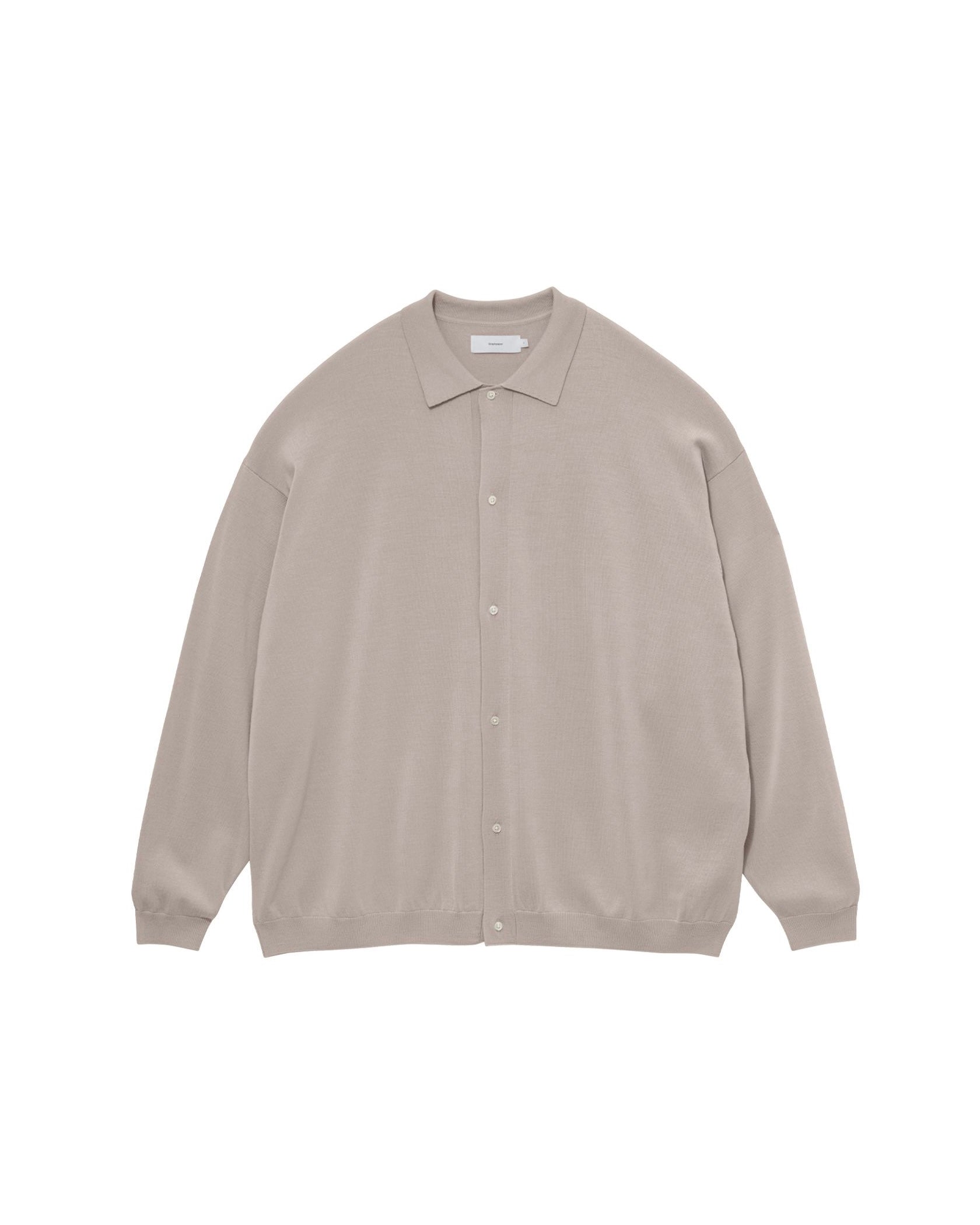 【9/5(土)発売】High Gauge Oversized L/S Knit Shirts