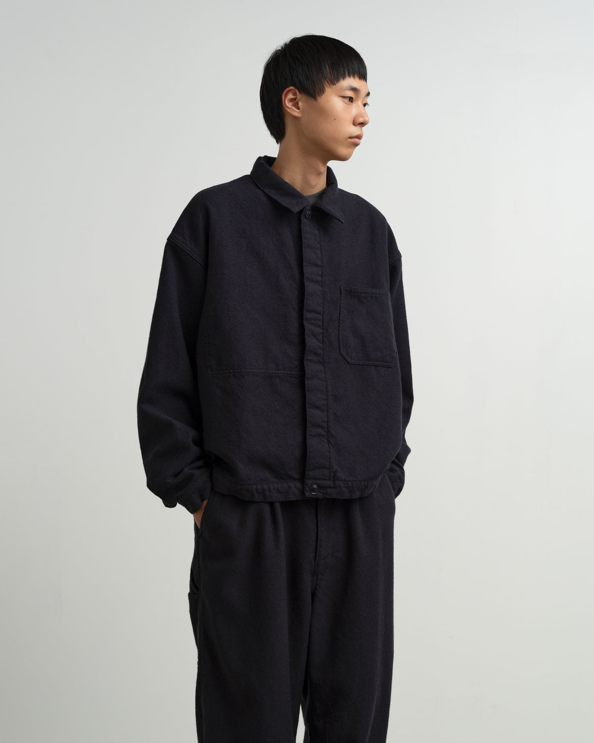【10/10(土)発売】SANMONT for Graphpaper Wool Twill Work Jacket