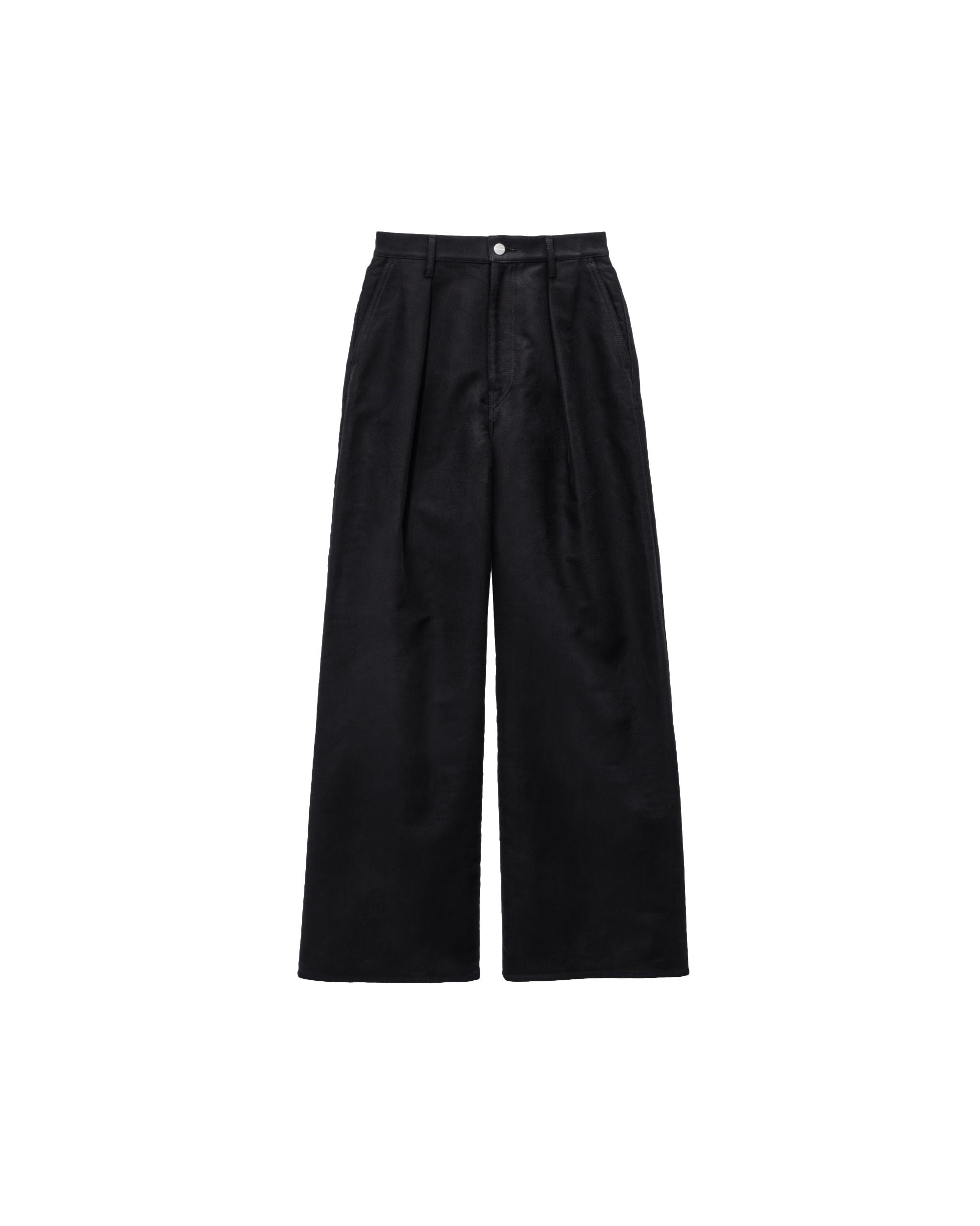 【8/8(土)発売】Cotton Double Serge Two Tuck Wide Pants