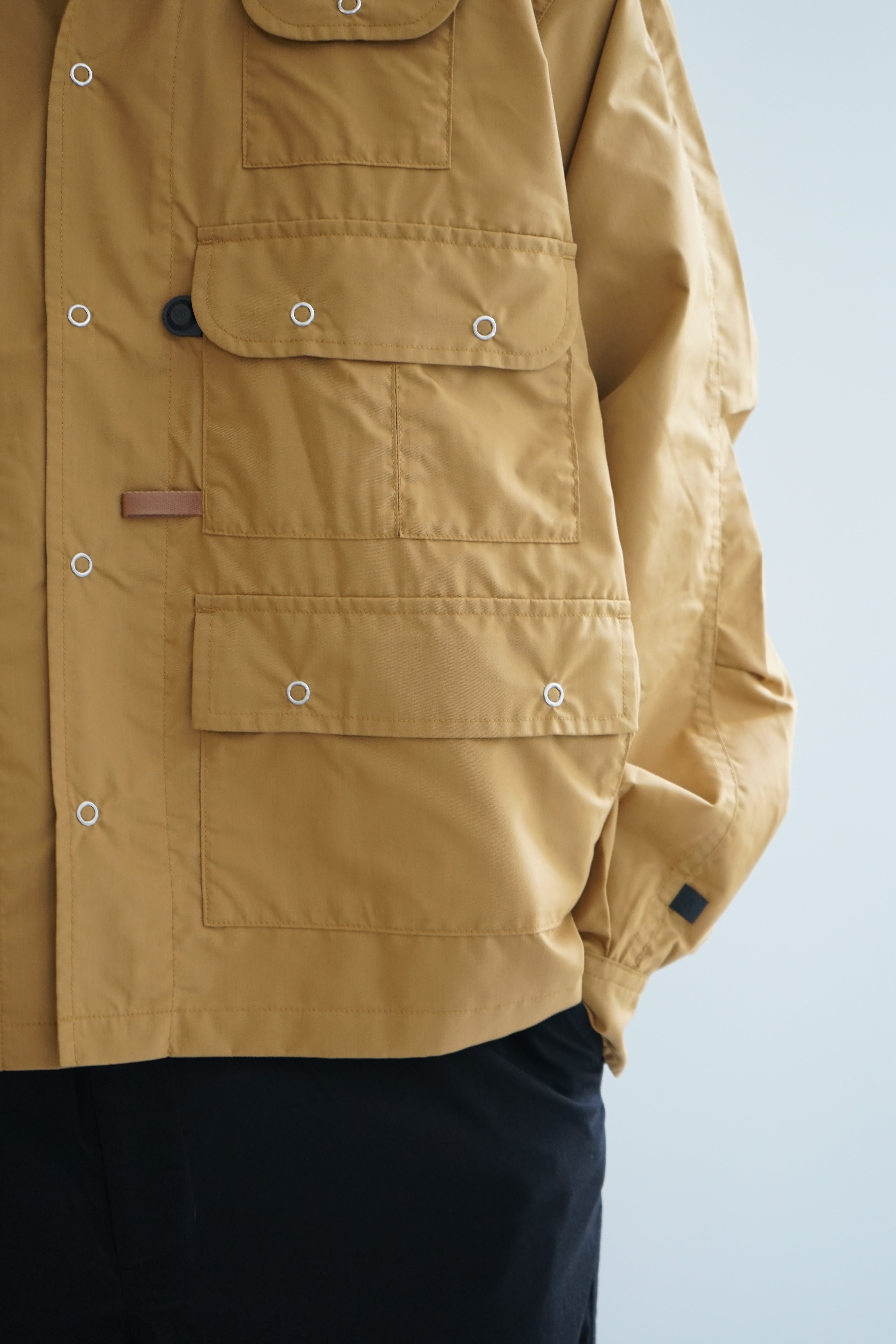 TECH MULTI FISHING POCKET SHIRT L/S SOLID