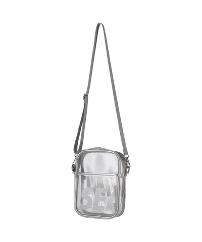 CLEAR LOGO SHOULDER BAG