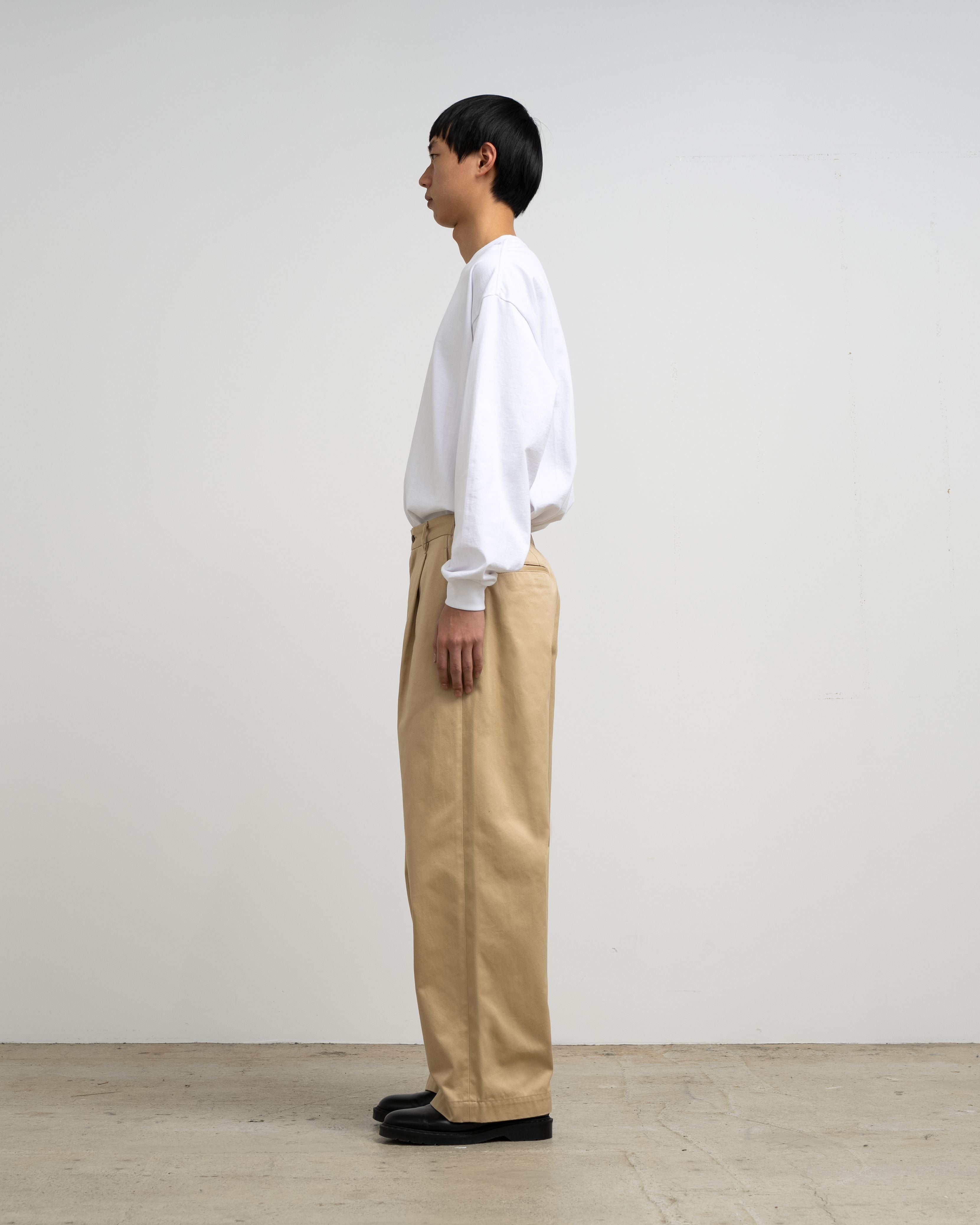 パンツ Graphpaper Westpoint Chino Wide Trousers Graphpaper MEN【8/8(土)発売】Westpoint Chino Wide Straight Trousers