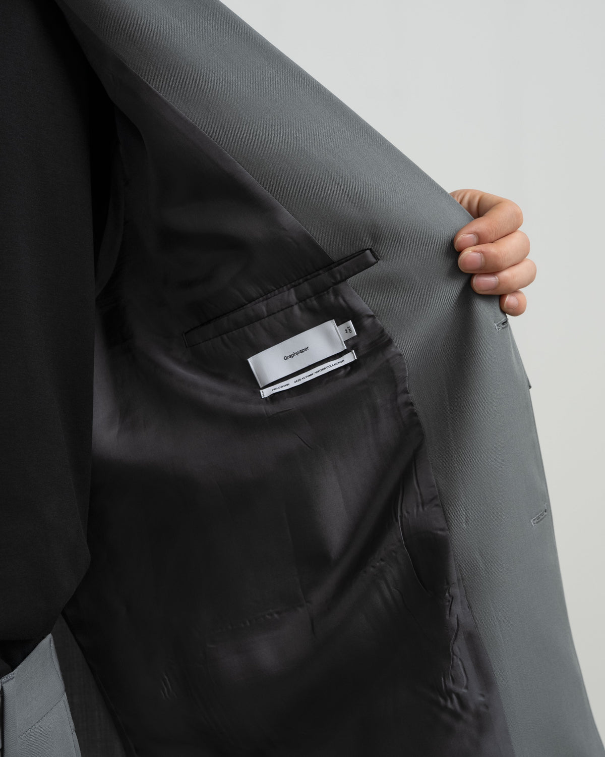 Techno Wool Twill Compact Shoulder Jacket