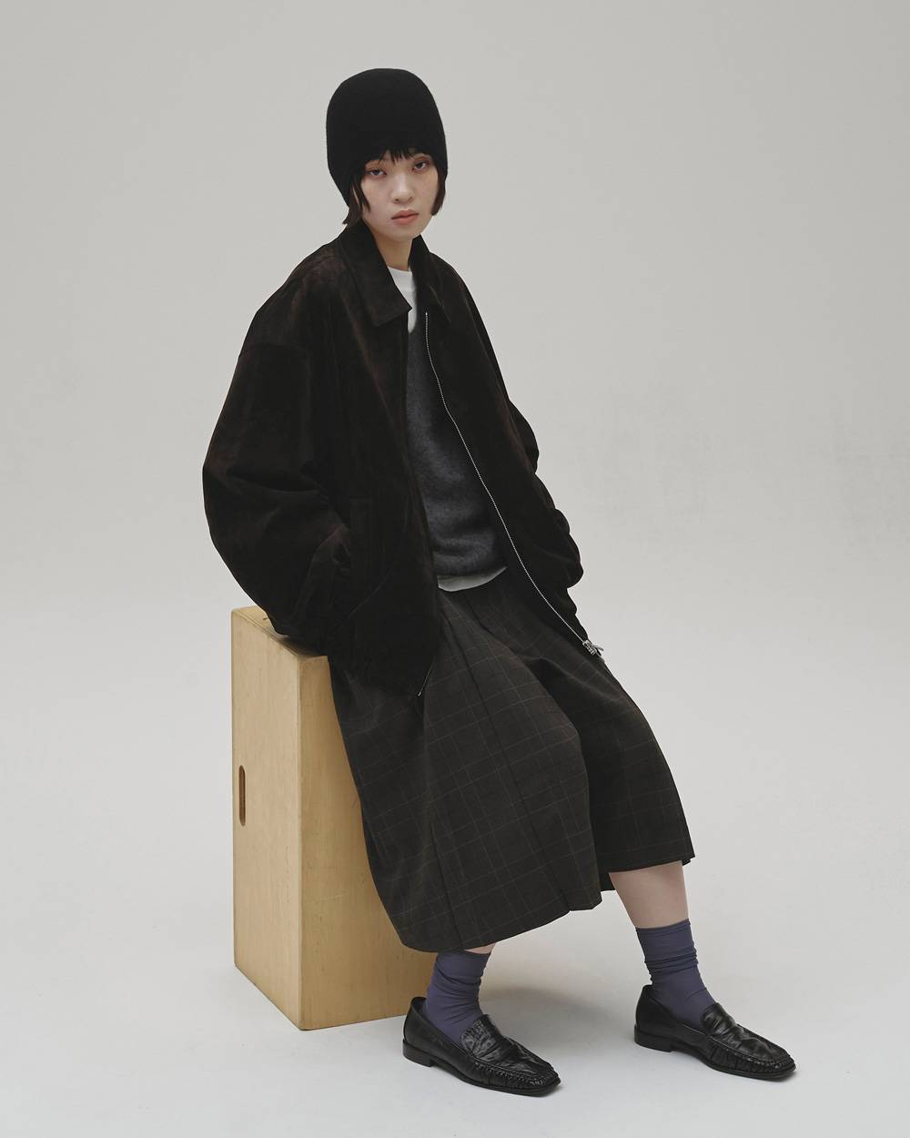 【9/24(木)発売】Suede Zip Blouson