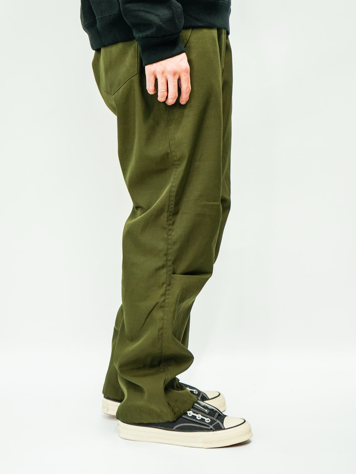 【8/27(木)発売】AVIATOR TROUSERS POLY WOOL RIPSTOP
